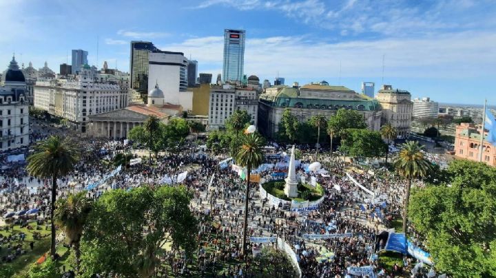 Día de la Lealtad Peronista: concentración y festejo en Plaza de Mayo