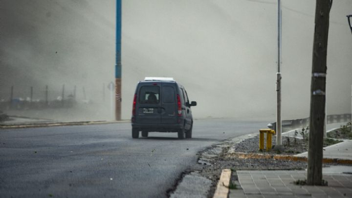 Chubut: cortes en la ruta debido a vientos de más 150 kilómetros