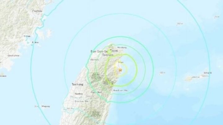 Taiwán: se produjo un fuerte sismo de 6,5 grados
