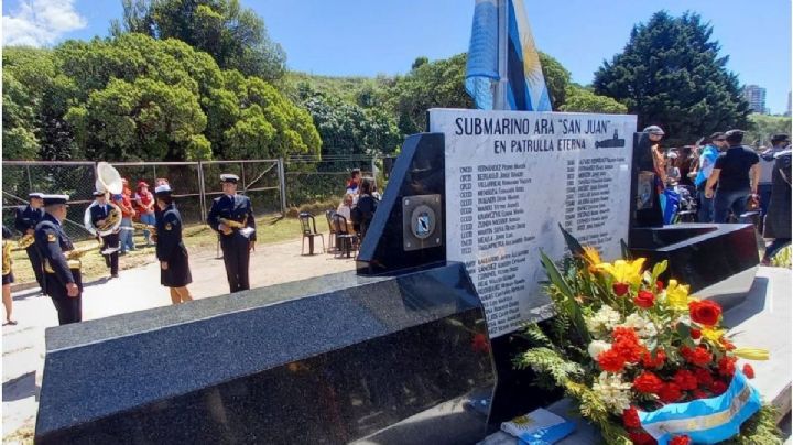 ARA San Juan: a cuatro años, homenajean a la embarcación con un memorial