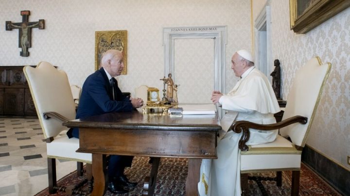 Joe Biden y su encuentro con el papa Francisco