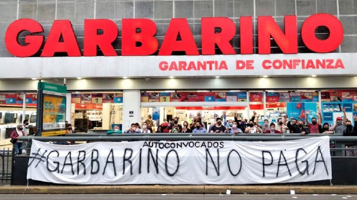 Garbarino no paga luz, ni alquiler, ni salarios