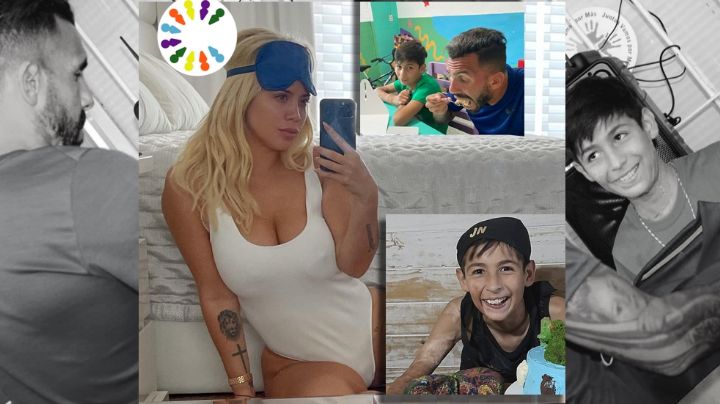 Wanda Nara ilusionó al pequeño pastelero