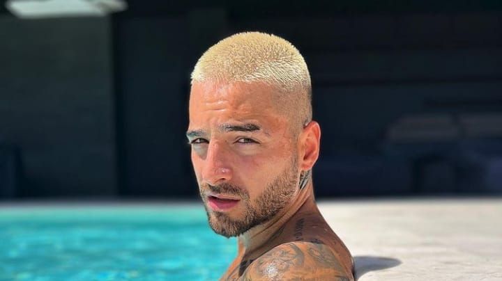 Finalmente Maluma lo blanqueó