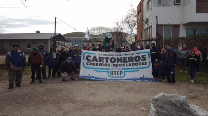 Mar del Plata: recicladores se movilizan para exigir el alquiler de un Galpón Verde