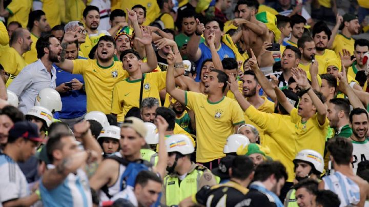 Eliminatorias: Brasil aprobó un aforo de 12 mil hinchas para alentar frente a Argentina