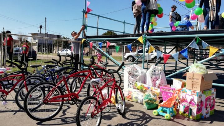 Florencio Varela: ya se disfruta la celebración de las infancias en el barrio Malvinas