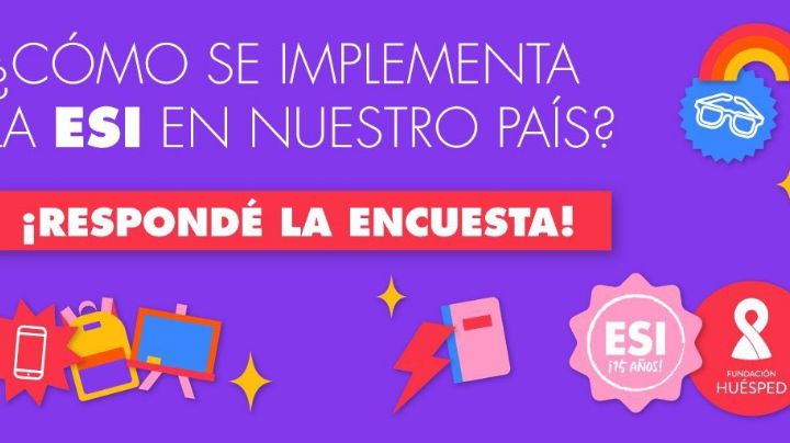 La Fundación Huésped lanzó la “Encuesta Nacional ESI: 15 años”