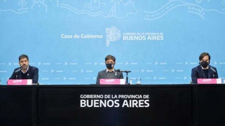 Axel Kicillof anunció la vacunación libre en Buenos Aires para mayores de 60 años