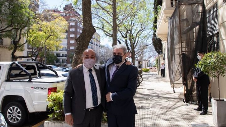 Juan Manzur y Aníbal Fernández analizaron implementar políticas de seguridad