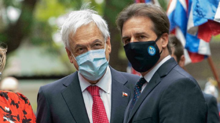 Luis Lacalle Pou y Sebastián Piñera firmaron un acuerdo sobre salud