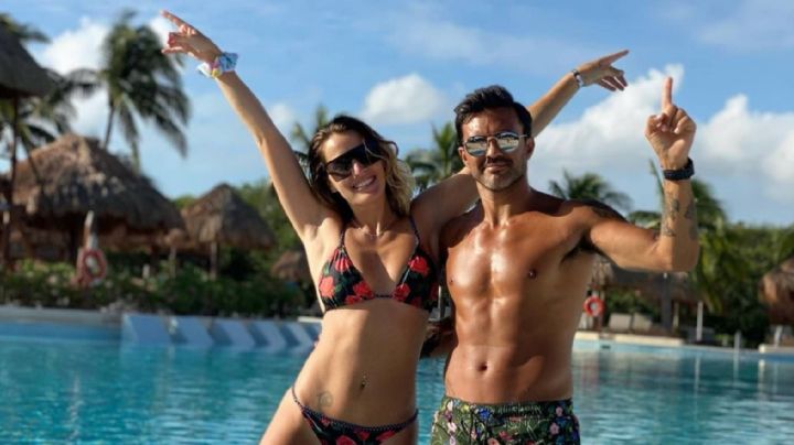 Mica Viciconte y Fabián Cubero se vistieron de héroes