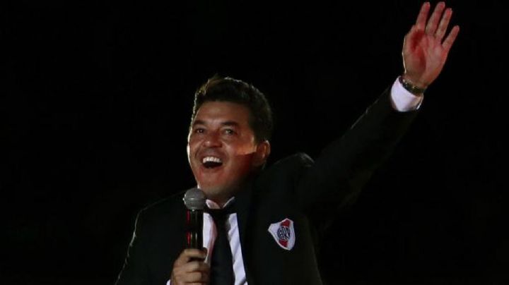 Marcelo Gallardo cerró el 2021 en familia