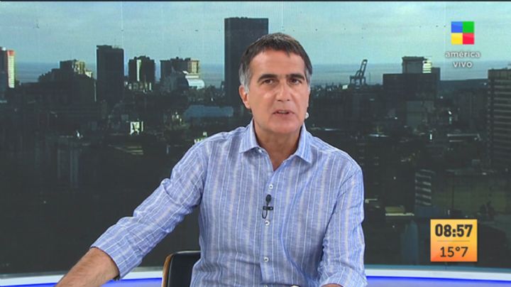 Antonio Laje volvió a su programa como si nada pasara