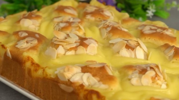 Receta de la abuela: prepara una deliciosa torta con crema pastelera en 15 minutos