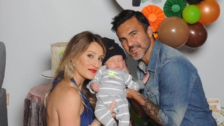 Divino: así está Luca, el hijo de Mica Viciconte y Fabián Cubero en su quinto mes