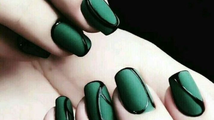 Green nails, diseños de uñas sofisticados para mujeres con estilo