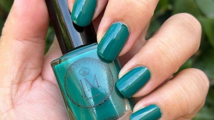 Green nails, te traemos nuevos diseños de uñas súper elegantes