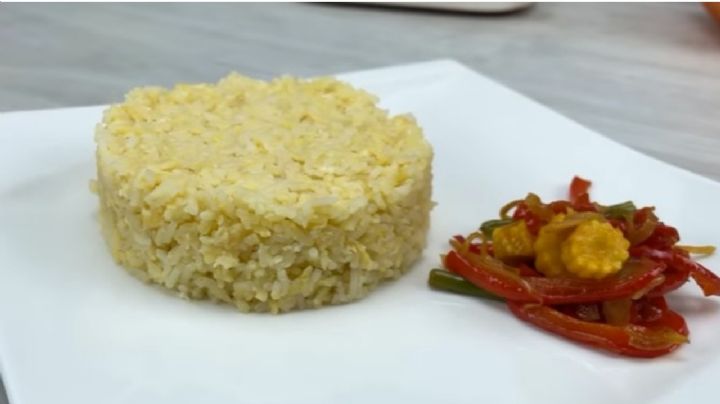 Te muestro una receta fácil para cuando sólo te queda arroz y huevo