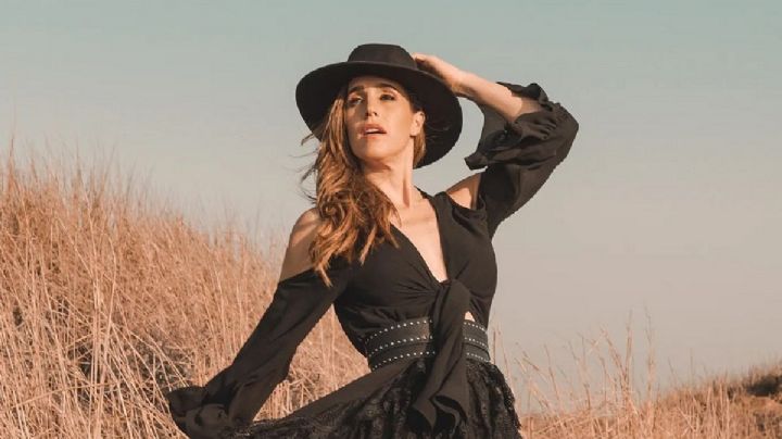 Soledad Pastorutti te muestra como llevar un vestido cut out con brillos