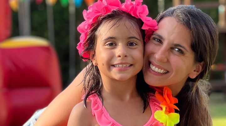 Cinthia Fernández compartió las imágenes más lindas del cumpleaños de su hija Francesca