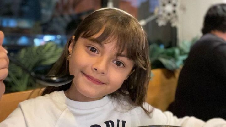 Ella es Rafaela, la hija menor de Cristian Castro que la rompe en las redes