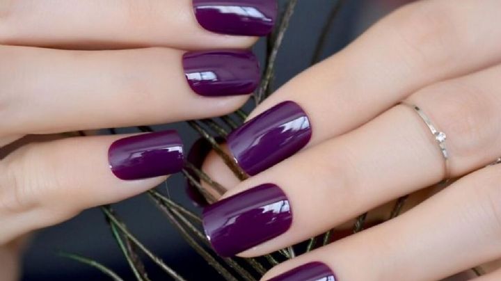 Uñas púrpura, 10 nuevos diseños para mujeres decididas