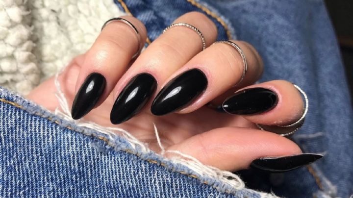 Black nails, 5 diseños de uñas que van bien con todo