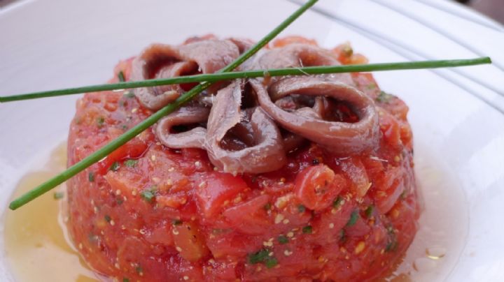 Tartar de tomate, una receta deliciosamente sorprendente