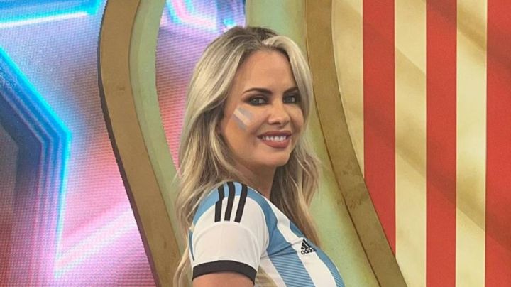 Alejandra Maglietti fusionó fútbol con moda y deslumbró a todos