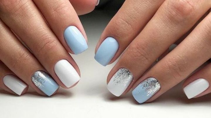 Baby blue: diseños de uñas sutiles y elegantes que realzan tus looks