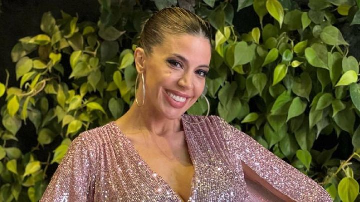 Virginia Gallardo deslumbró con su minivestido brillante