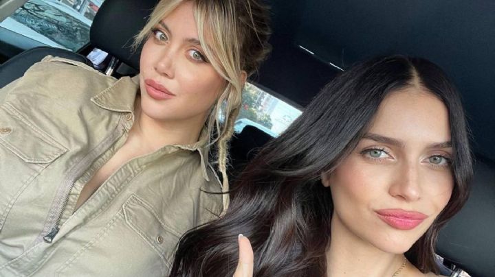 Las hermanas Zaira Nara y Wanda Nara disfrutaron juntas de una tarde muy especial