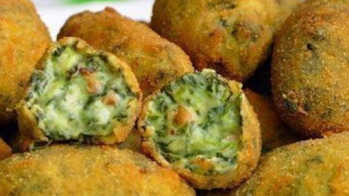 Receta Culinaria: Croquetas rellenas de espinaca y queso