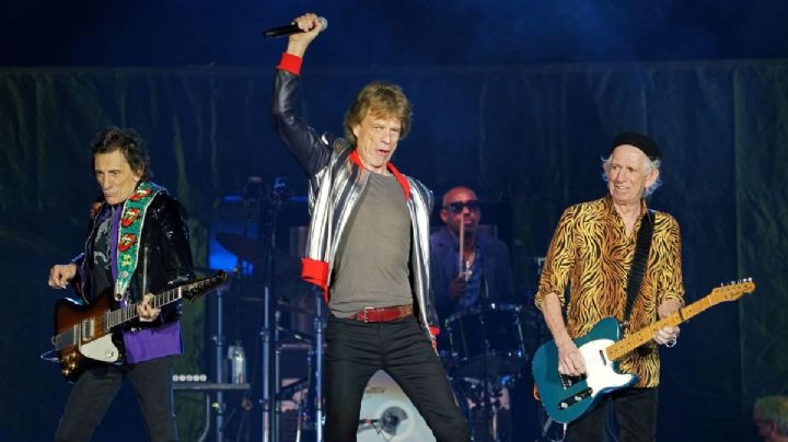 The Rolling Stones festejan sus 60 años de carrera sobre el escenario