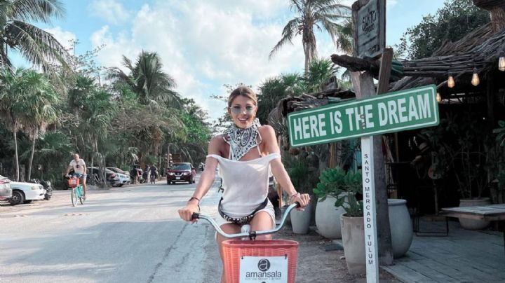 Los looks de Candela Ruggeri revolucionaron Tulum