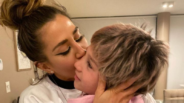 Jimena Barón festejó los 8 años de Momo junto a Daniel Osvaldo