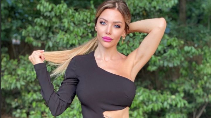 Evangelina Anderson lució un diminuto pijama y estallaron los corazones