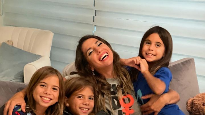 Cinthia Fernández y sus hijas siguen dando de que hablar