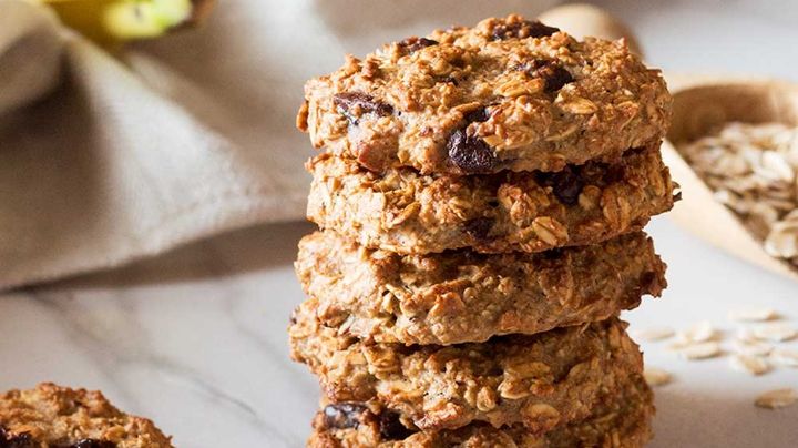 Receta culinaria: cookies de avena y banana, deliciosas y fáciles de hacer