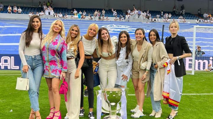 Junto a un gran hombre, hay una gran mujer, ellas son las mujeres de los jugadores del Real Madrid