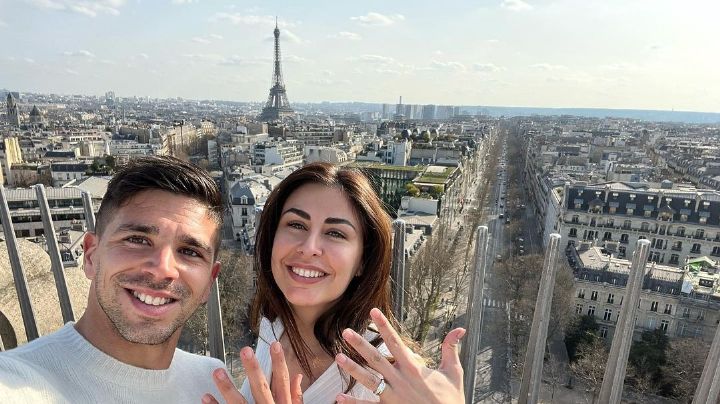 Giovanni Simeone compartió las postales más lindas de su lujosa luna de miel