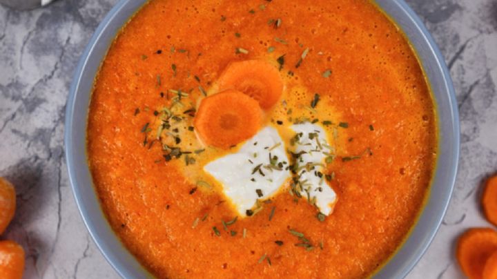 Entrá en calor con esta receta de sopa de zanahoria y jengibre