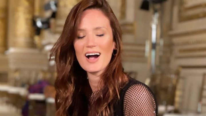 El impactante look de Paula Chaves en el Teatro Colón