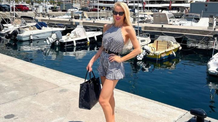 Desde las playas de Saint Tropez, Luciana Salazar hace gala de sus mejores looks