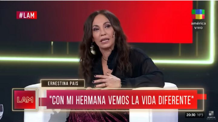 El incómodo momento que vivió Ernestina Pais