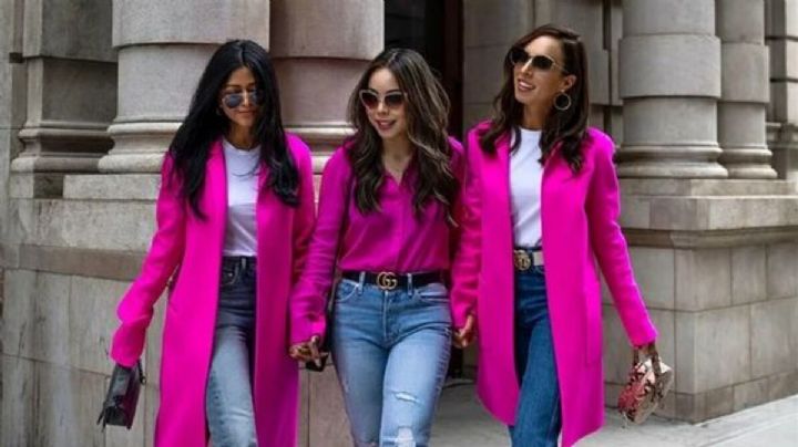 Sugerencias para combinar el fucsia, el color tendencia de la próxima temporada