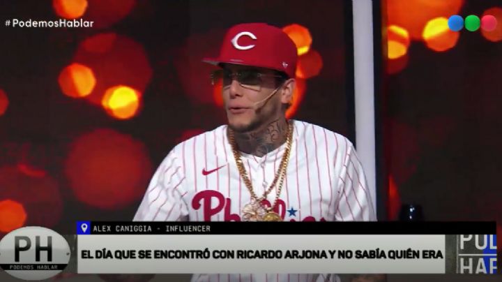 Alex Caniggia hizo reír a todos con una particular anécdota