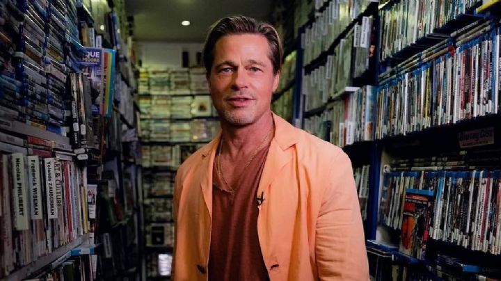 Brad Pitt se lució como artista plástico