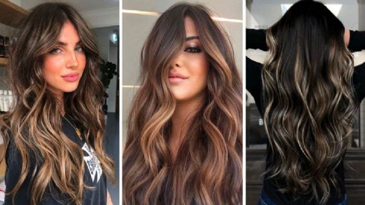 Dark Balayage, la opción ideal para tapar canas en el pelo oscuro